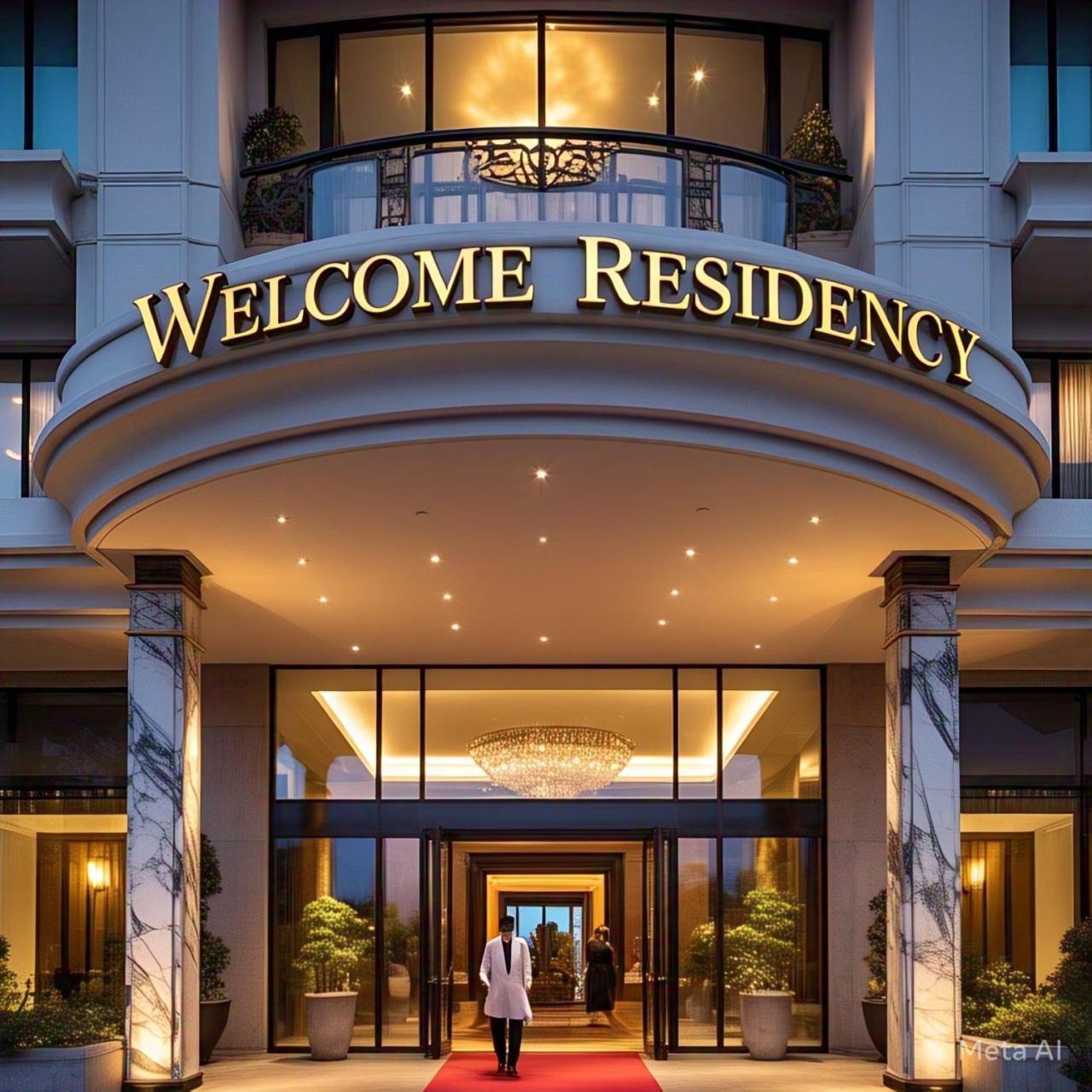 Hotel Welcome Residency Zirakpur Exteriör bild